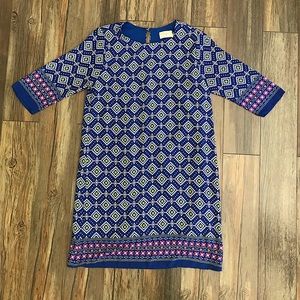 Everly Geometric Flow Mini Dress